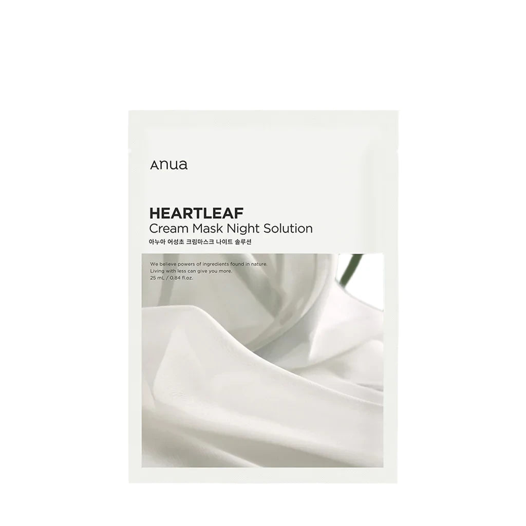 Anua Heartleaf Cream Mask Night Solution (1pc)