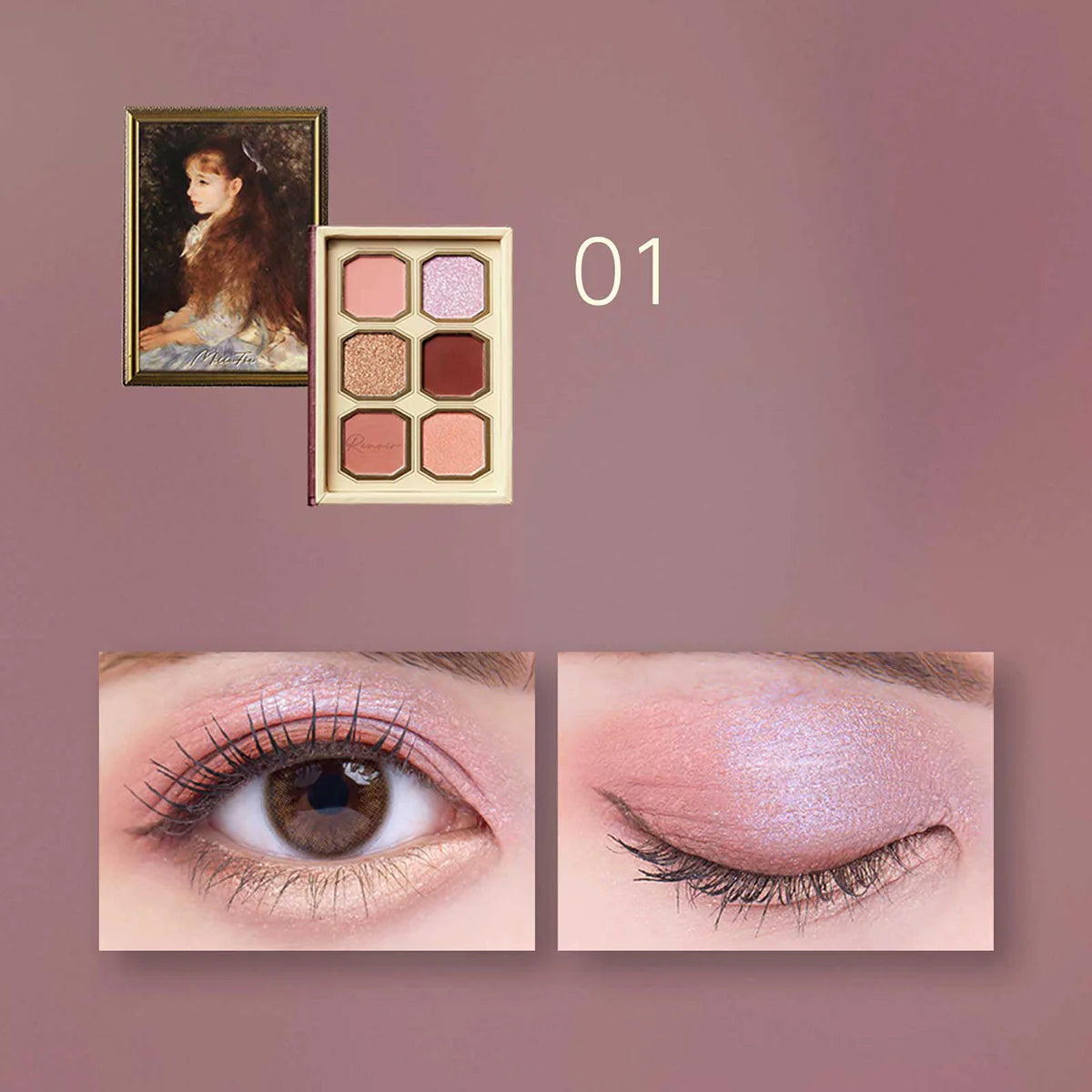 MilleFée Painting Eyeshadow Palette - ColourKnows