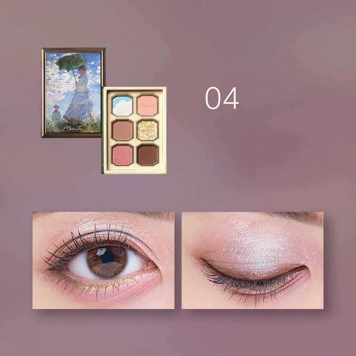 MilleFée Painting Eyeshadow Palette - ColourKnows