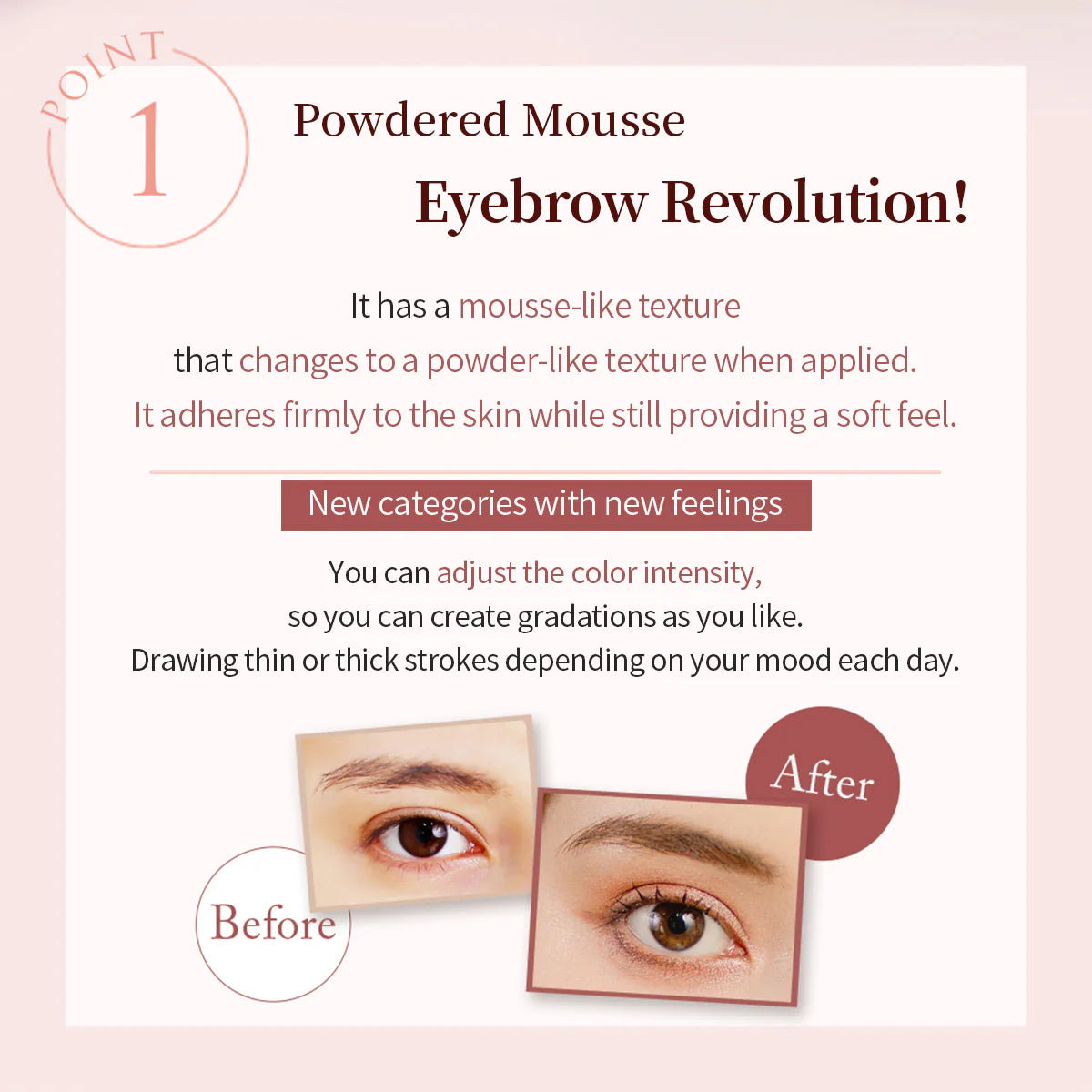 MilleFée Airy Brow Mousse