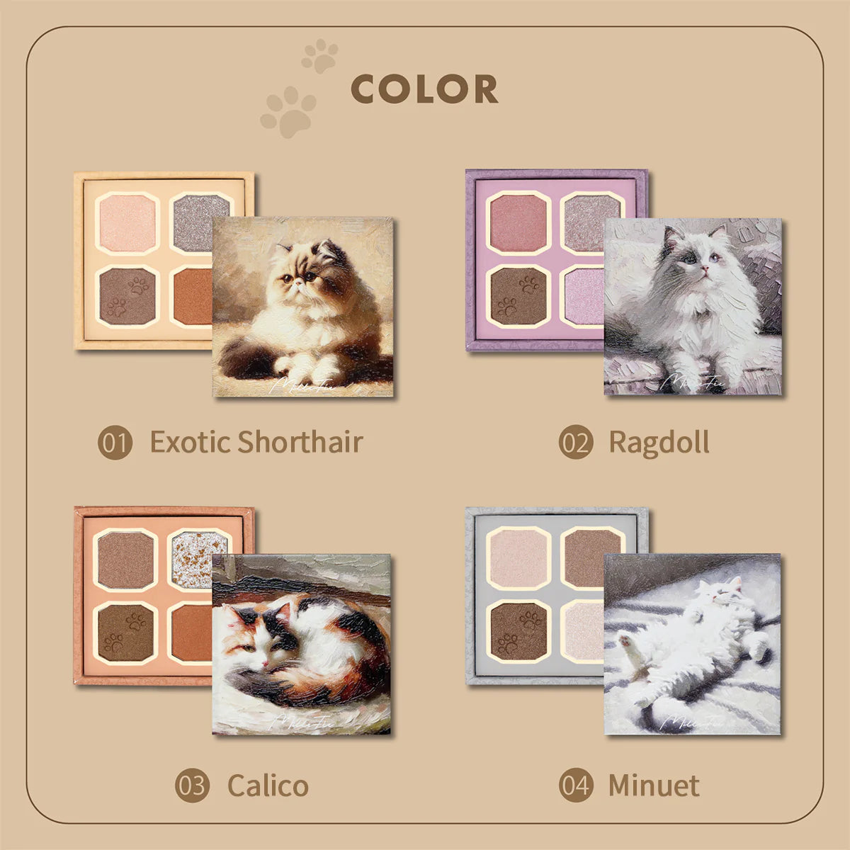 MilleFée My Kitty Eyeshadow Palette