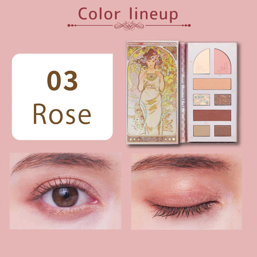 MilleFée Lady Flower Multi-use Palette - ColourKnows