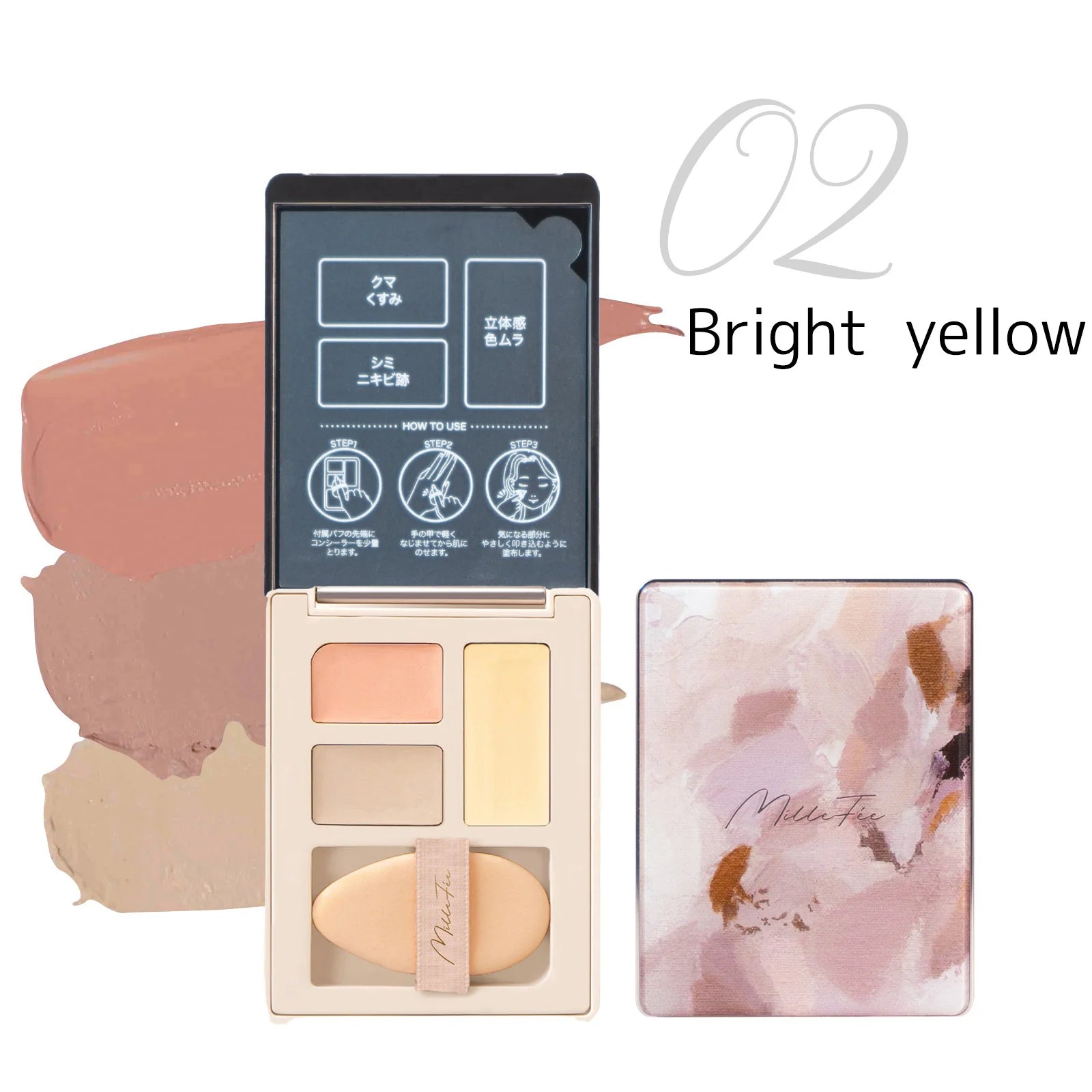 MilleFée Secret Concealer Palette - ColourKnows