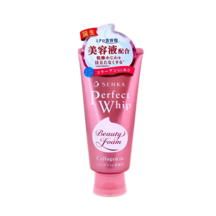 Shiseido Senka Perfect Whip Foaming Cleanser Collagen (120g)